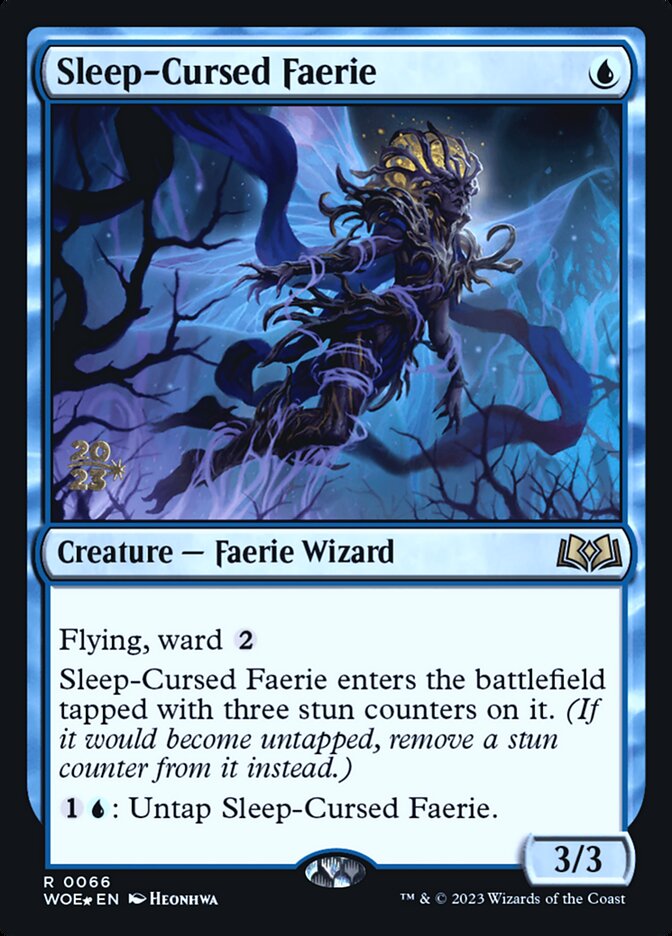 Sleep-Cursed Faerie — Wilds of Eldraine Promos 66s/160