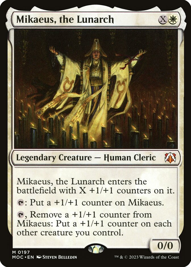 Mikaeus, le lunarque — March of the Machine Commander 197/450