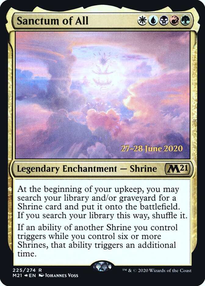 Sanctum of All — Core Set 2021 Promos 225s/137