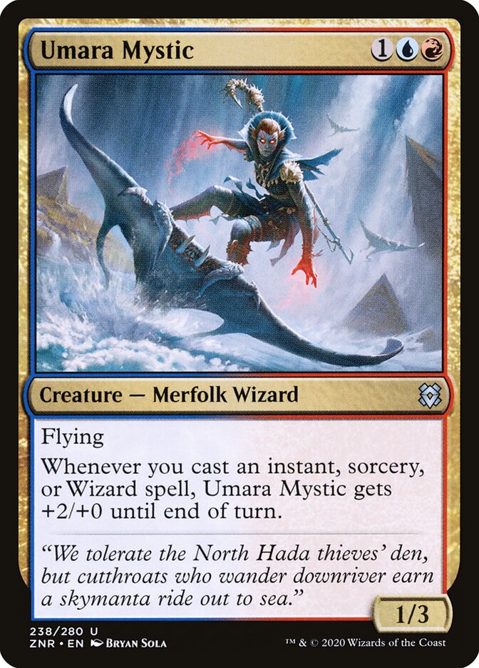 Umara Mystic — Zendikar Rising 238/406