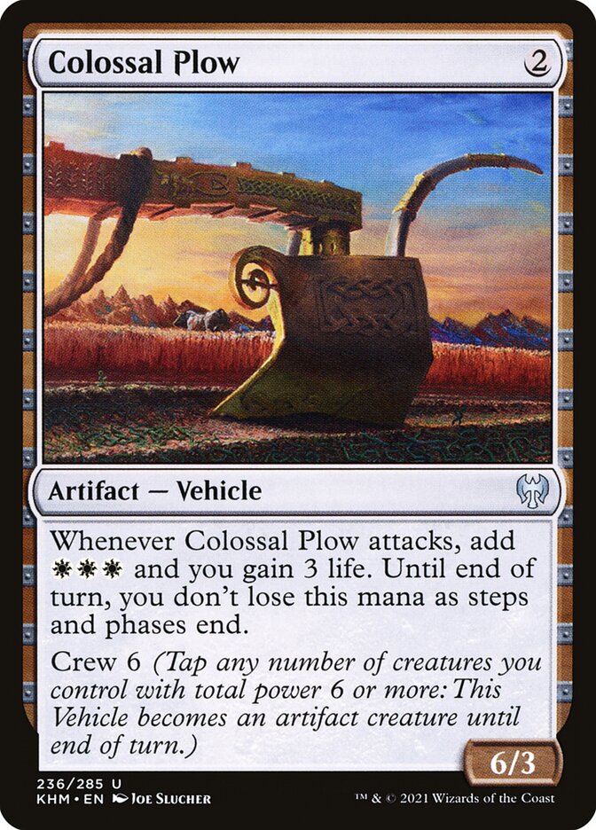 Colossal Plow — Kaldheim 236/425
