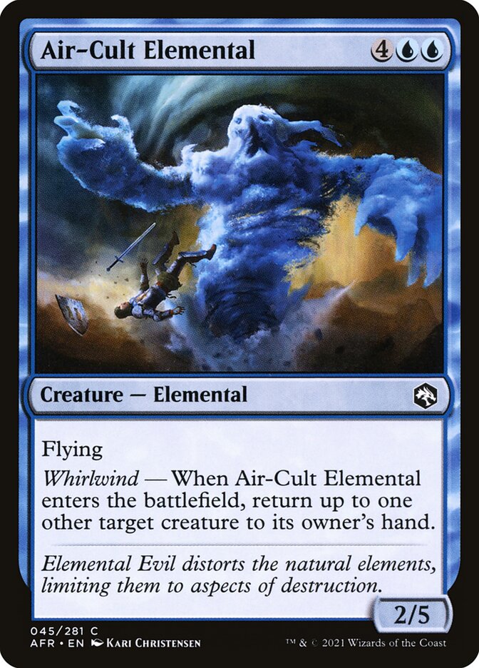 Air-Cult Elemental — Adventures in the Forgotten Realms 45/424