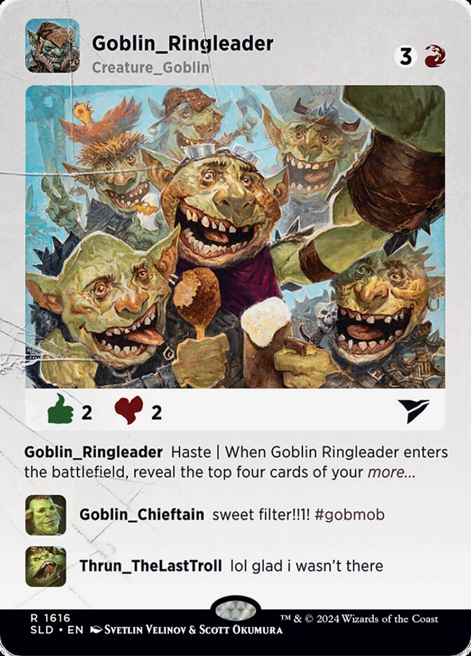 Goblin Ringleader — Secret Lair Drop 1616/2754