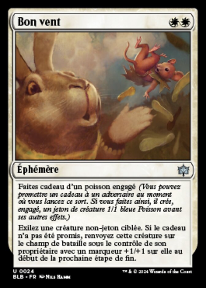 Bon vent — Bloomburrow 24/398