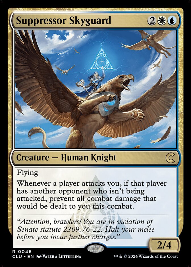 Suppressor Skyguard — Ravnica: Clue Edition 46/284