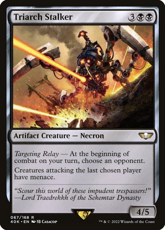 Triarch Stalker — Warhammer 40,000 Commander 67/617