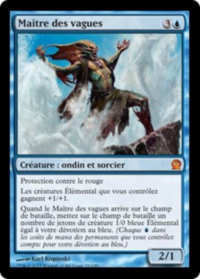 Maître des vagues — Theros 53/249