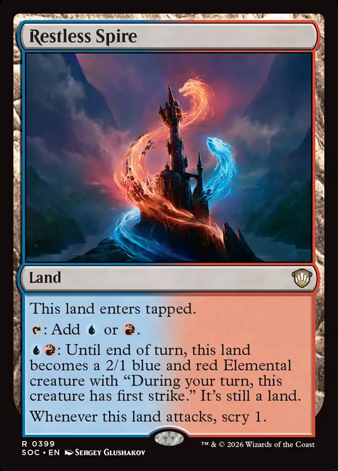 Restless Spire — Secrets of Strixhaven Commander 399/426