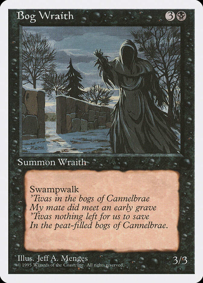 Bog Wraith — Fourth Edition 124/378