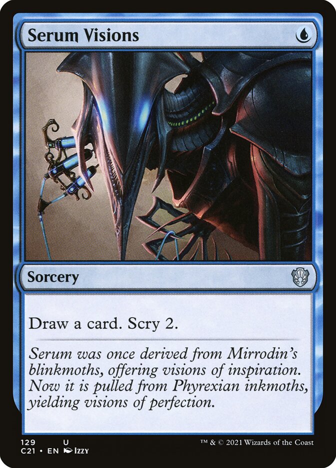 Serum Visions — Commander 2021 129/409
