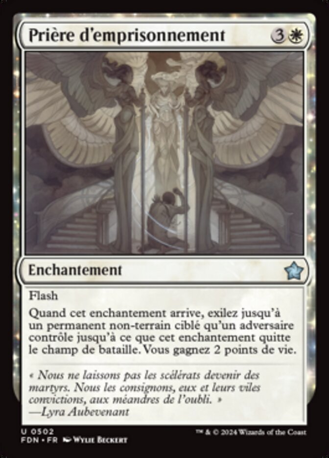 Prière d'emprisonnement — Foundations 502/771