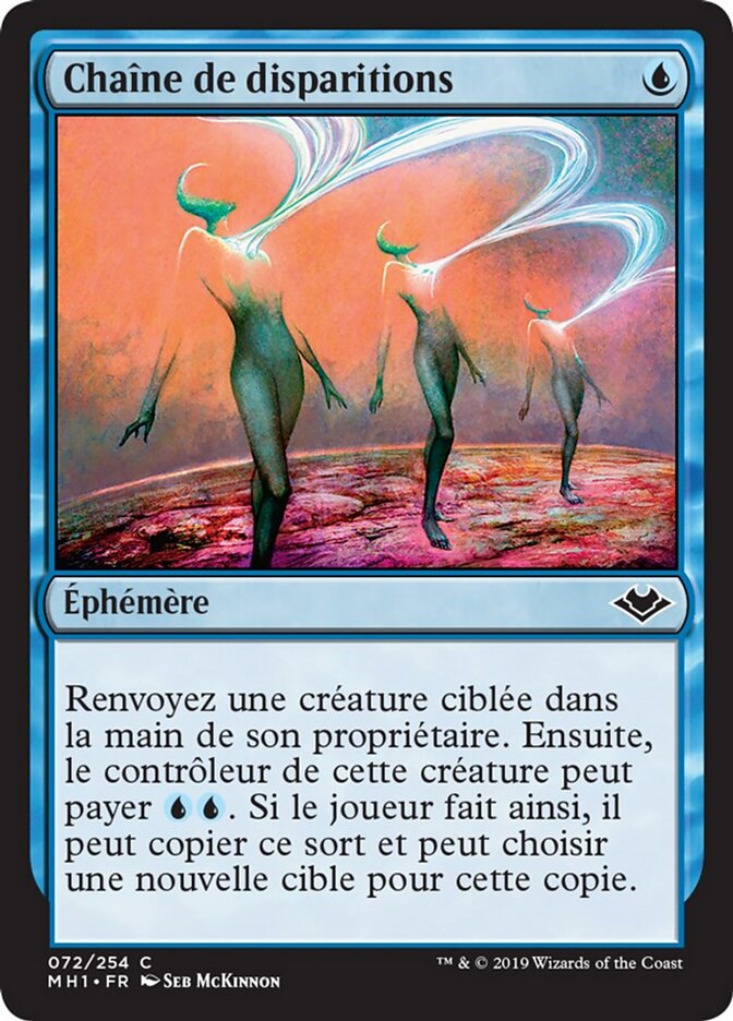 Chaîne de disparitions — Modern Horizons 72/255