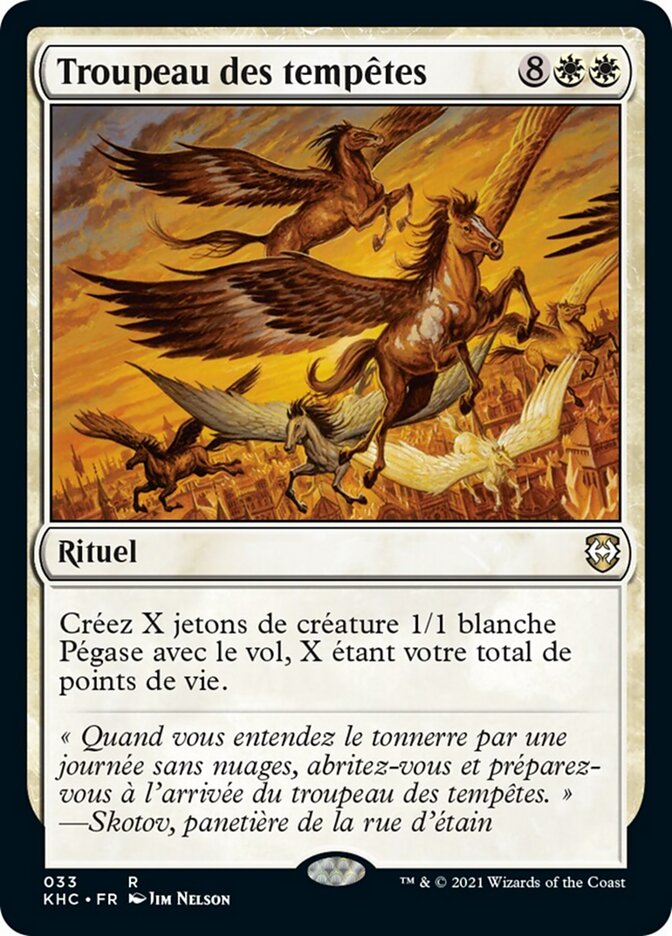 Troupeau des tempêtes — Kaldheim Commander 33/119