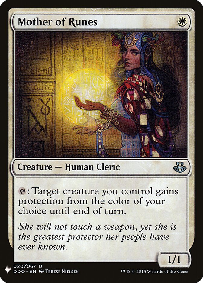 Mother of Runes — The List DDO-20/5581