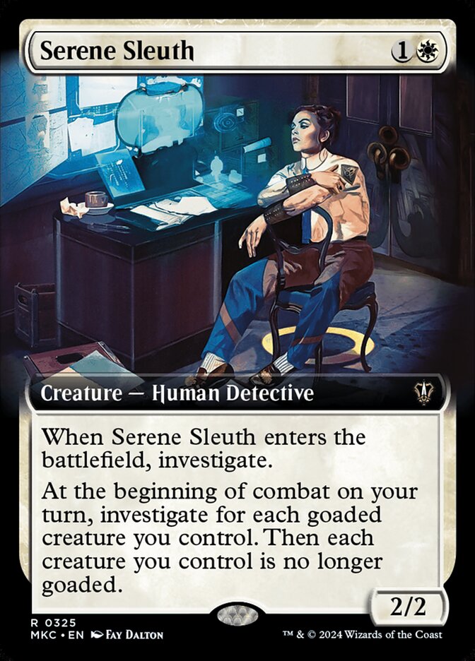 Serene Sleuth — Murders at Karlov Manor Commander 325/358