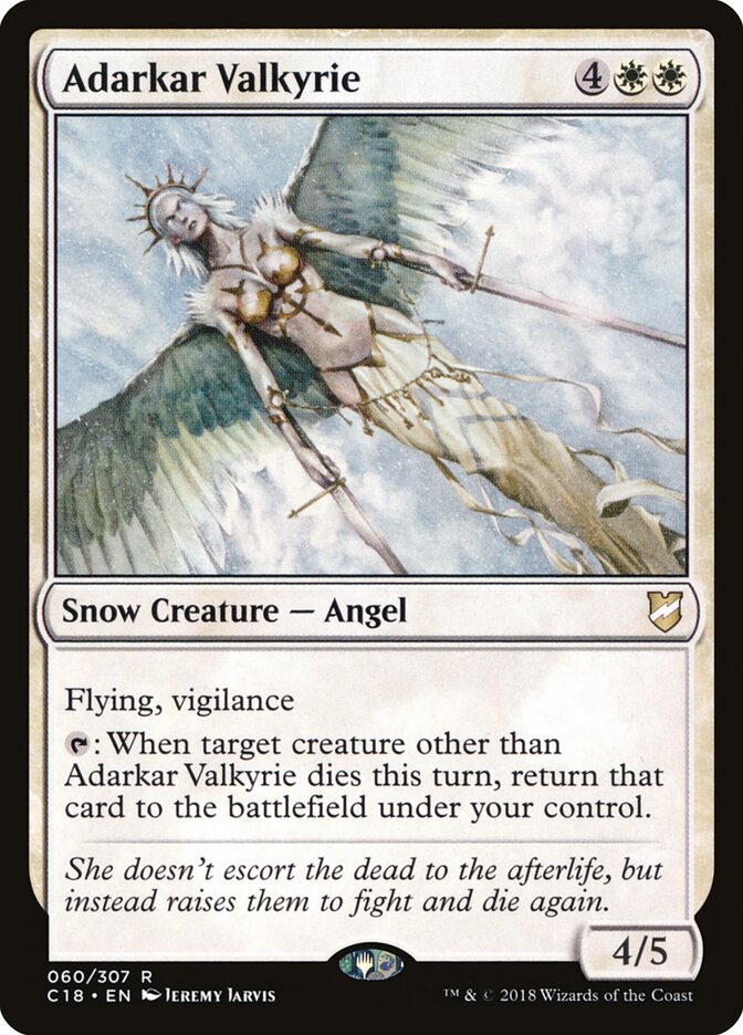 Adarkar Valkyrie — Commander 2018 60/307