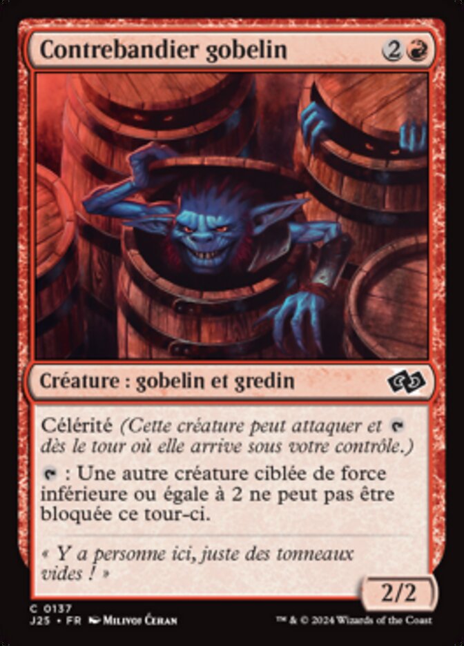 Contrebandier gobelin — Foundations Jumpstart 137/779