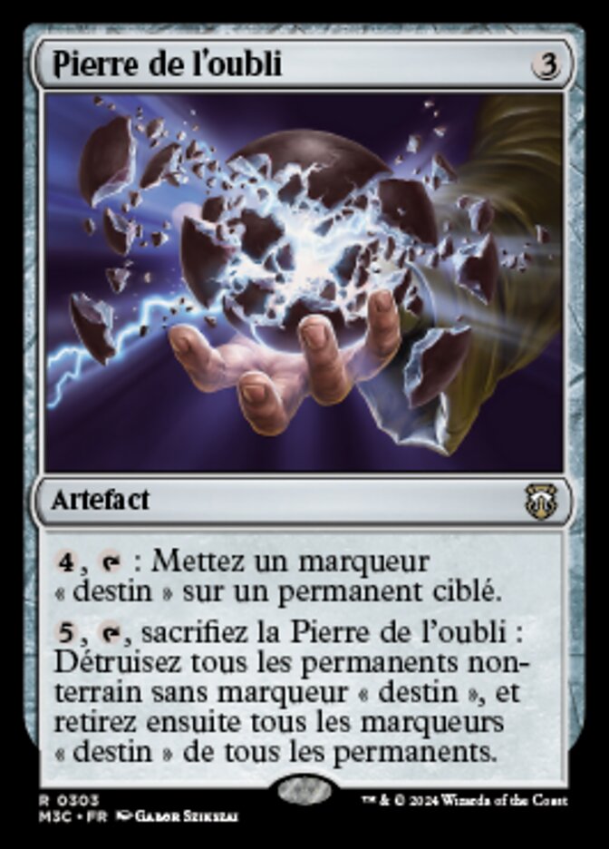 Pierre de l'oubli — Modern Horizons 3 Commander 303/398