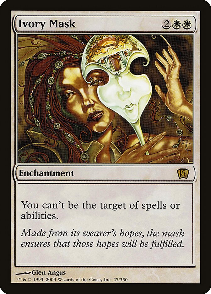 Ivory Mask — Eighth Edition 27★/710