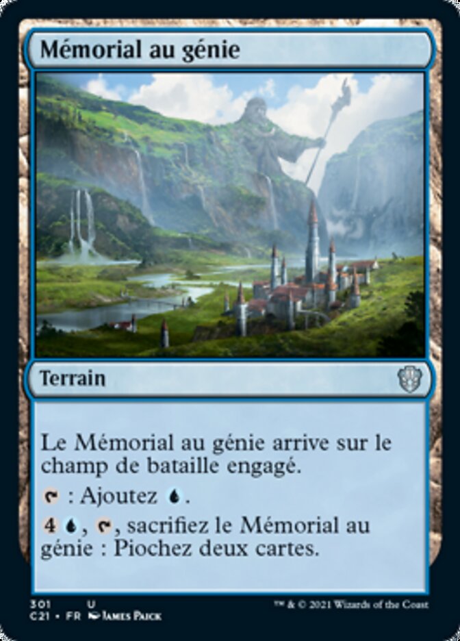 Mémorial au génie — Commander 2021 301/409
