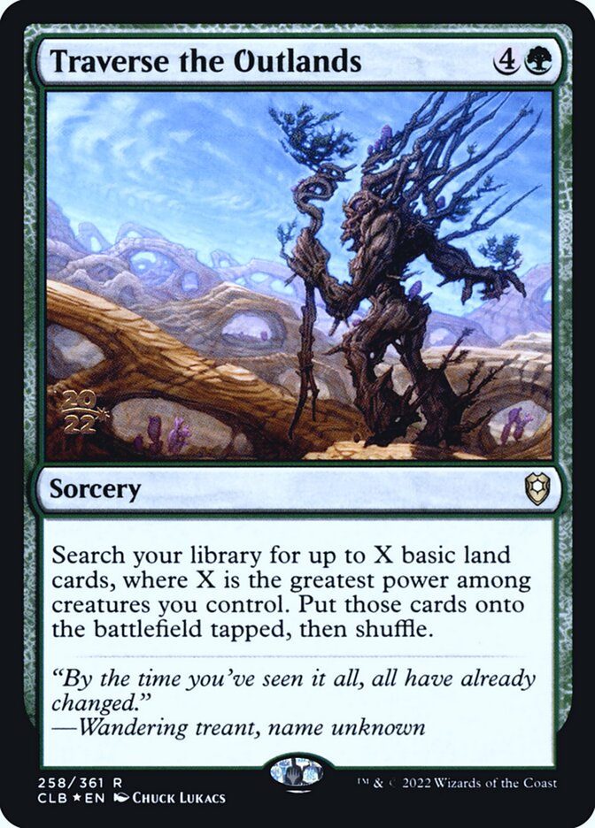 Traverse the Outlands — Battle for Baldur's Gate Promos 258s/104