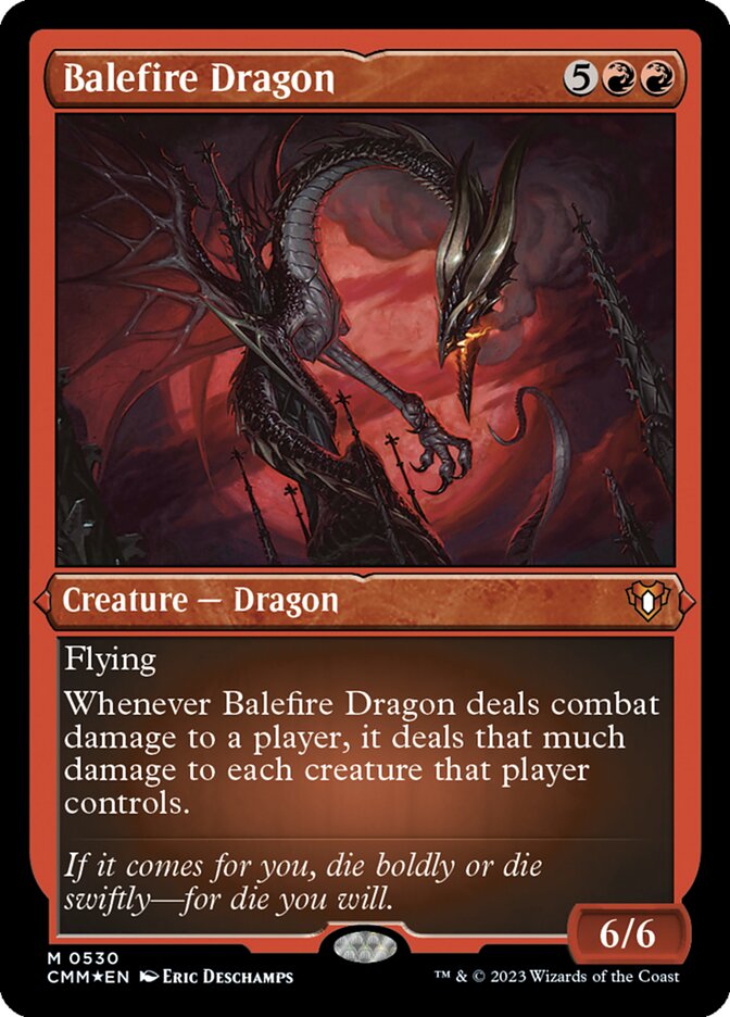 Balefire Dragon — Commander Masters 530/1067