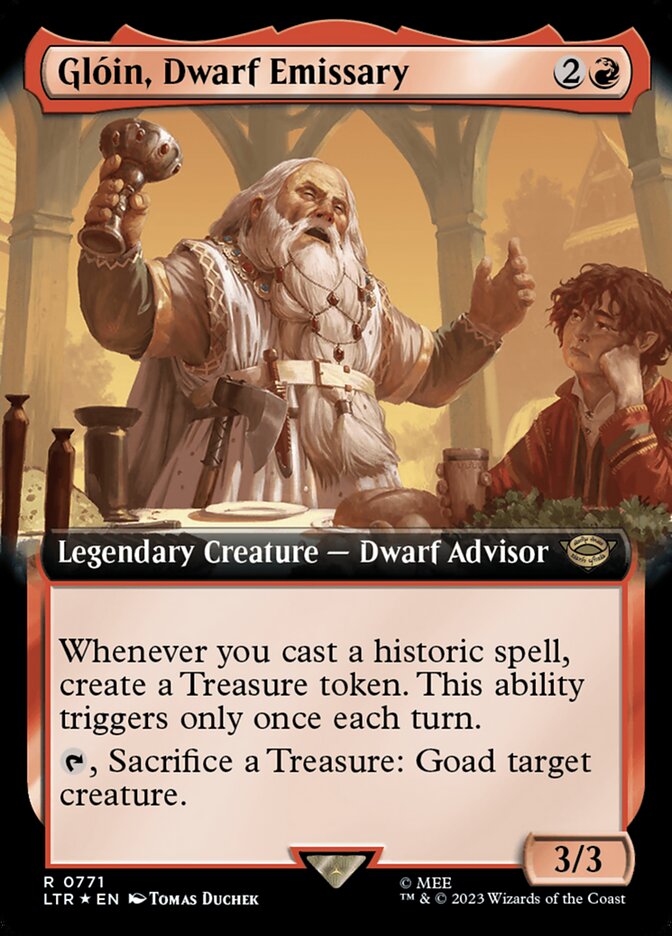 Glóin, Dwarf Emissary — The Lord of the Rings: Tales of Middle-earth 771/856
