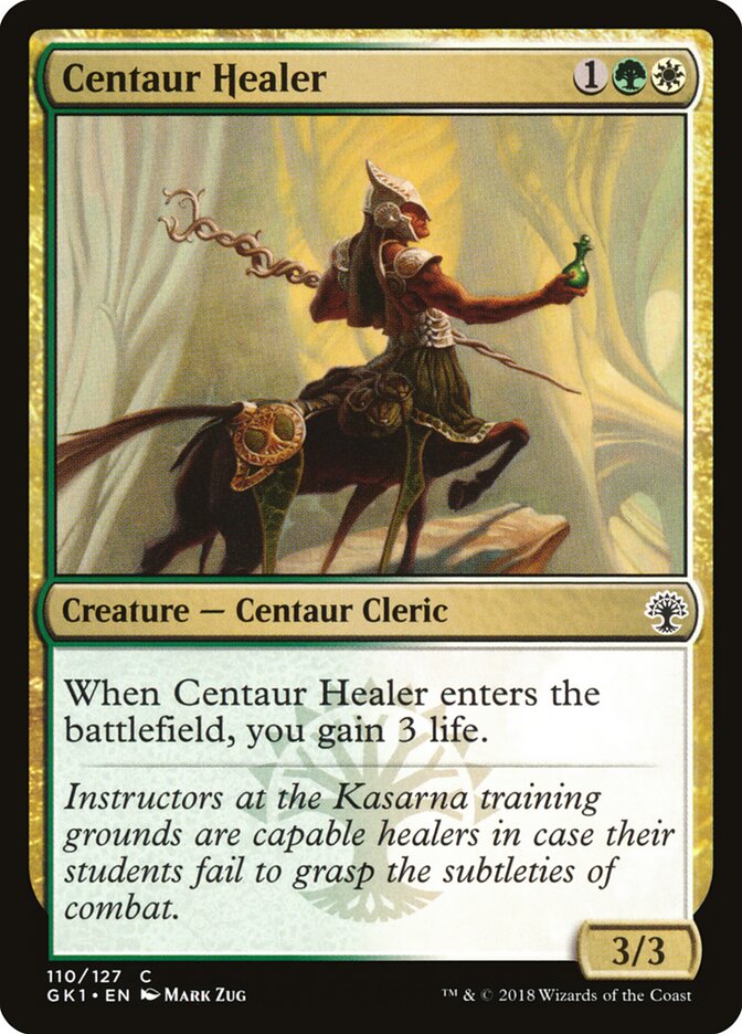 Guérisseur centaure — GRN Guild Kit 110/127