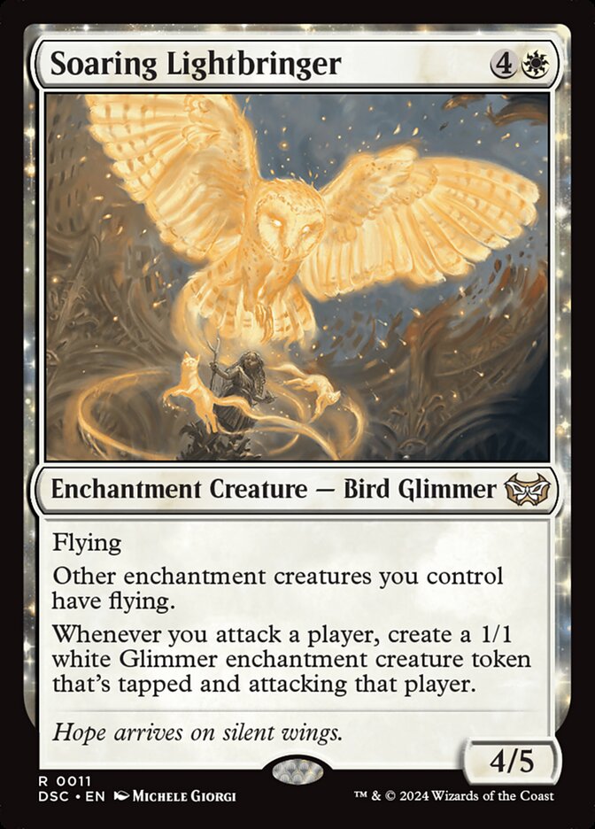 Soaring Lightbringer — Duskmourn: House of Horror Commander 11/373