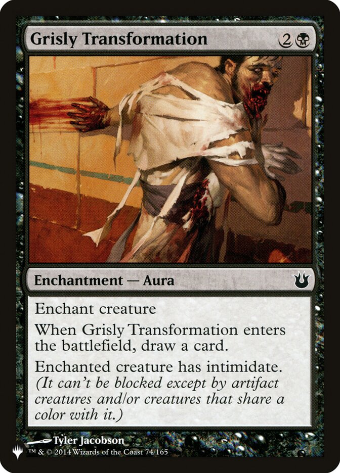 Grisly Transformation — The List BNG-74/5581