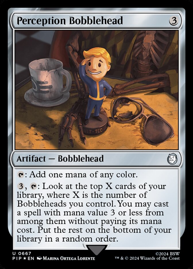 Perception Bobblehead — Fallout 667/1068