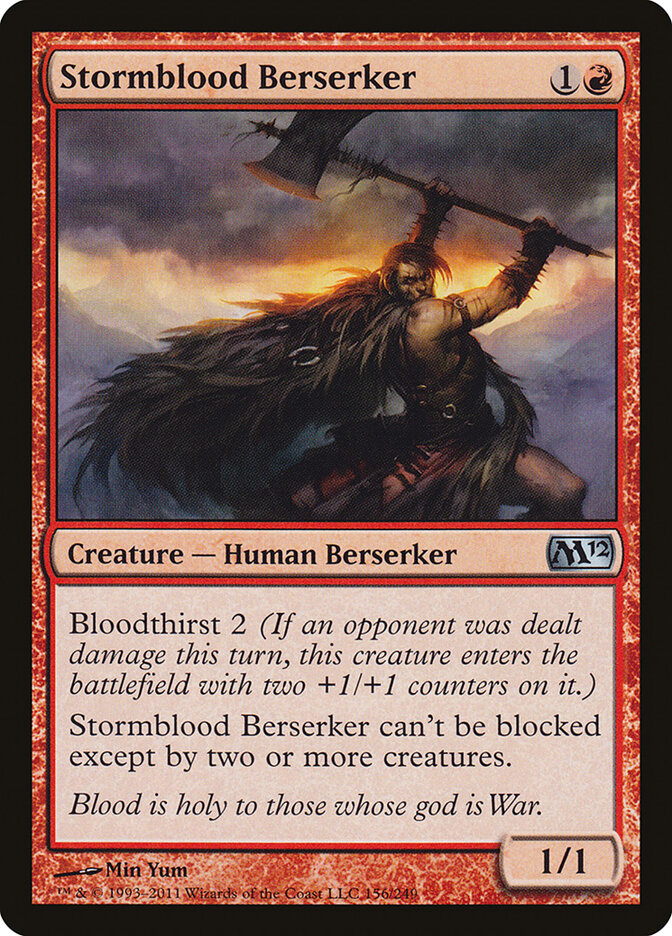 Stormblood Berserker — Magic 2012 156/249