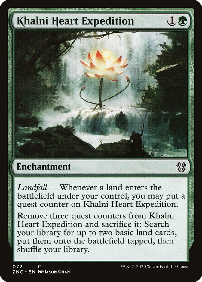 Khalni Heart Expedition — Zendikar Rising Commander 72/142