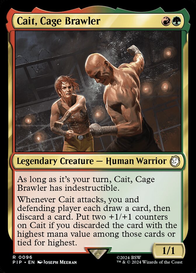 Cait, Cage Brawler — Fallout 96/1068