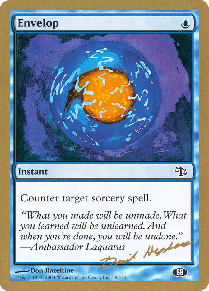 Envelop — World Championship Decks 2003 dh39sb/142