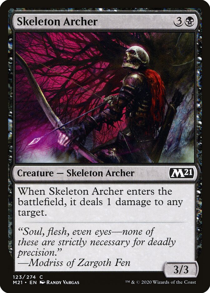 Skeleton Archer — Core Set 2021 123/397