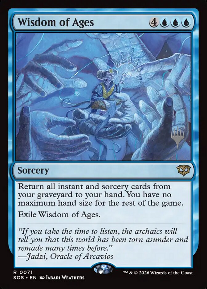 Wisdom of Ages — Secrets of Strixhaven Promos 71p/80