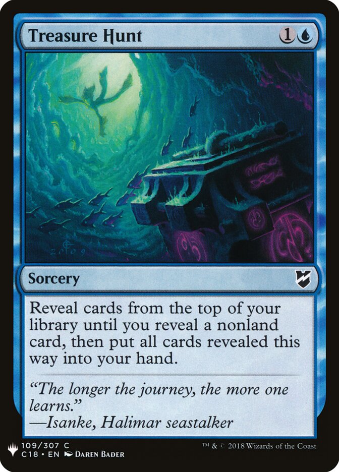 Treasure Hunt — The List C18-109/5581