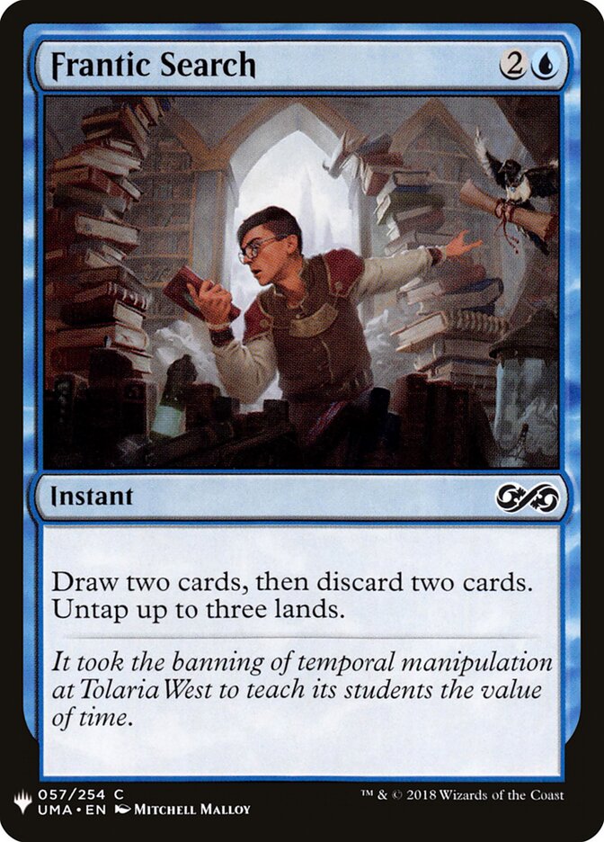 Frantic Search — The List UMA-57/5581
