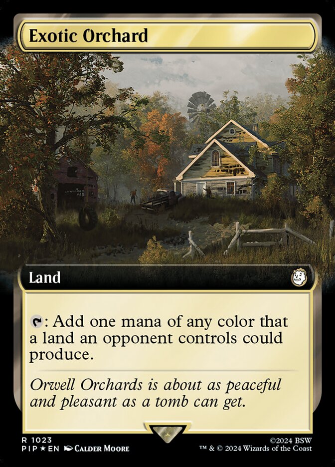 Exotic Orchard — Fallout 1023/1068