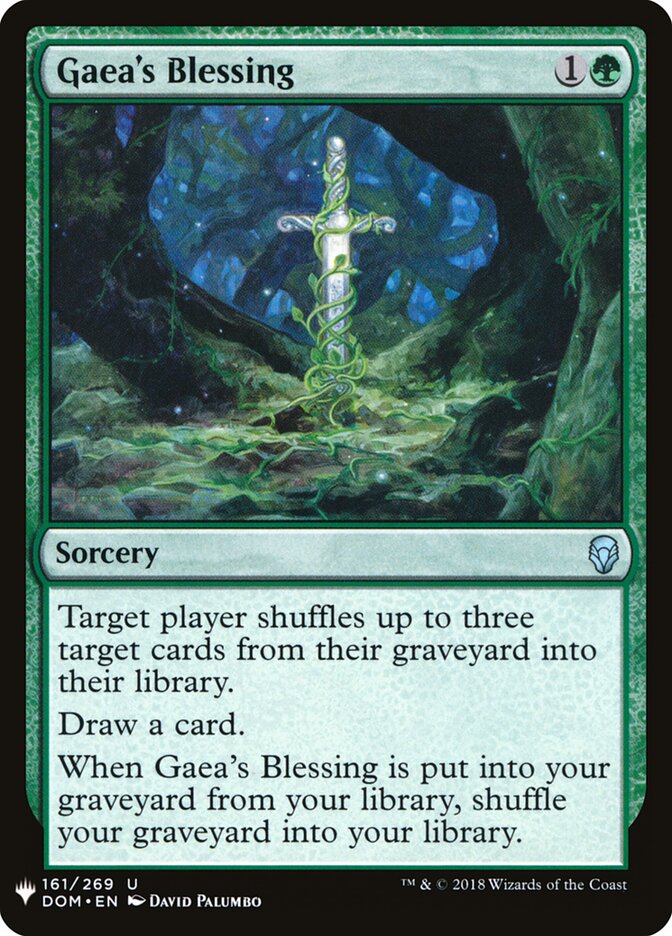 Gaea's Blessing — The List DOM-161/5581