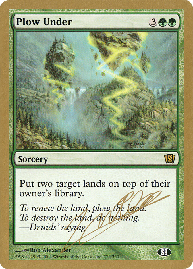 Plow Under — World Championship Decks 2004 jn272sb/103