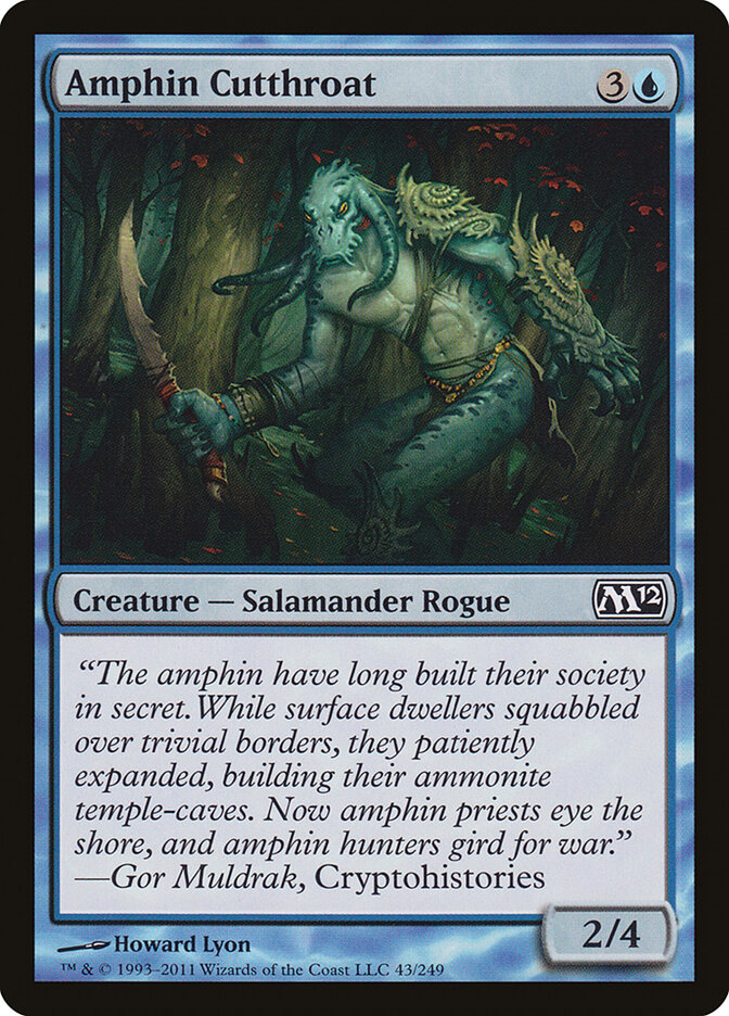 Amphin Cutthroat — Magic 2012 43/249