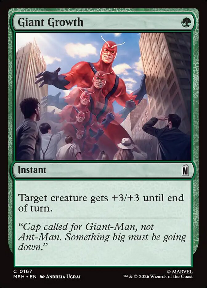Giant Growth — Marvel Super Heroes 167/453