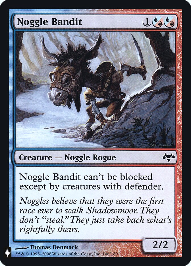 Noggle Bandit — The List EVE-106/5581