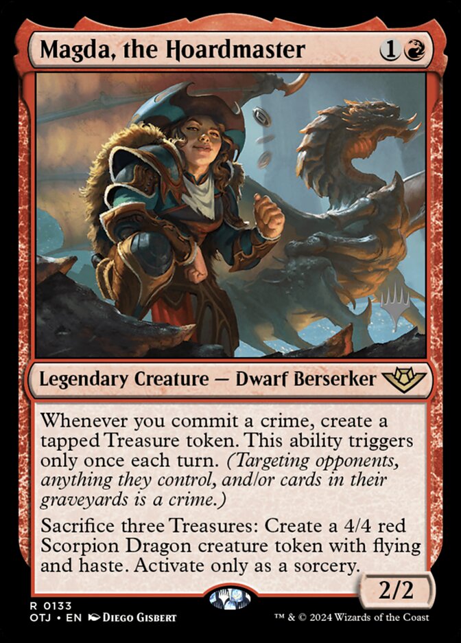 Magda, the Hoardmaster — Outlaws of Thunder Junction Promos 133p/160