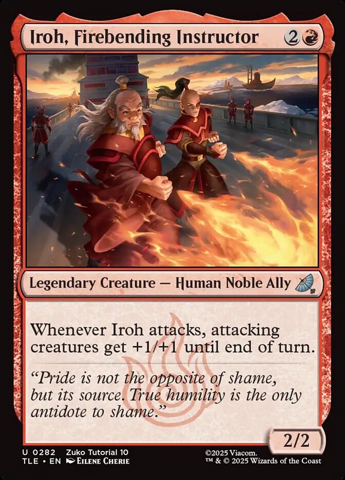 Iroh, Firebending Instructor — Avatar: The Last Airbender Eternal 282/317