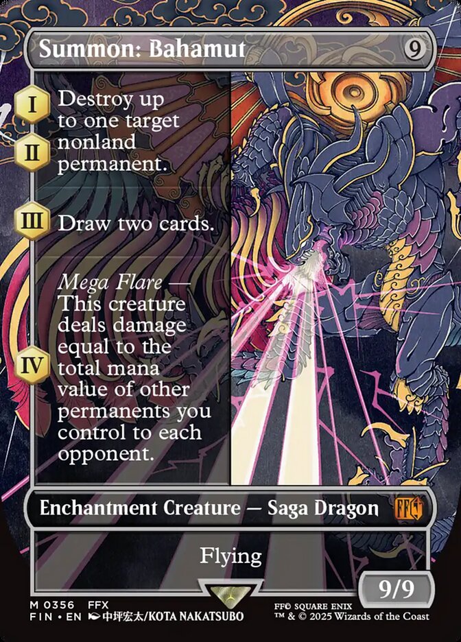 Summon: Bahamut — Final Fantasy 356/595