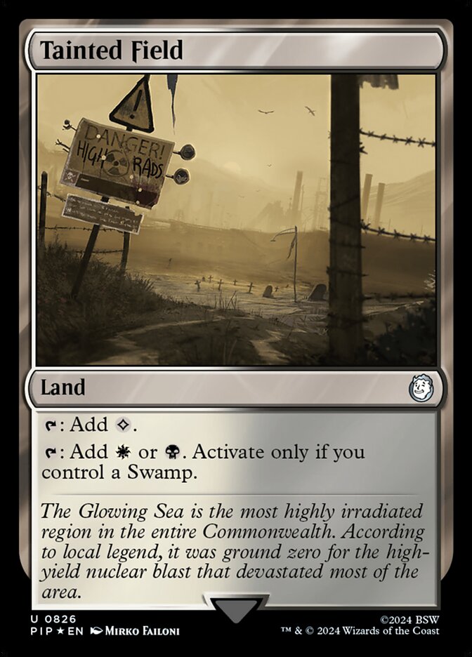 Tainted Field — Fallout 826/1068