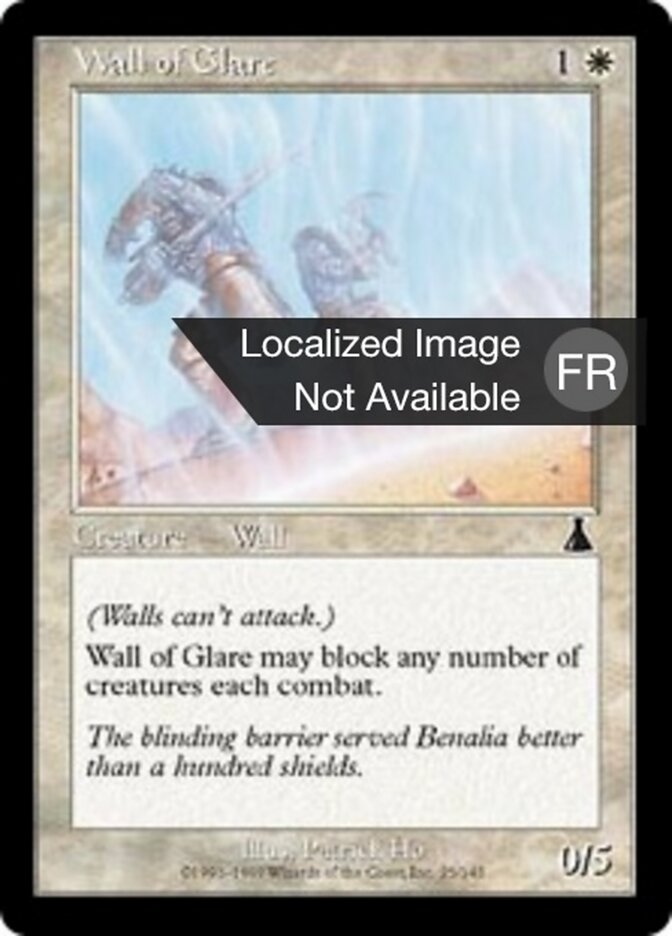 Mur Eblouissant — Urza's Destiny 25/143